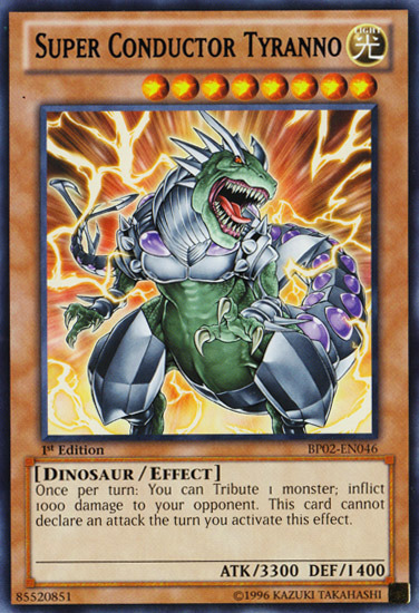 Super Conductor Tyranno [BP02-EN046] Mosaic Rare | Devastation Store