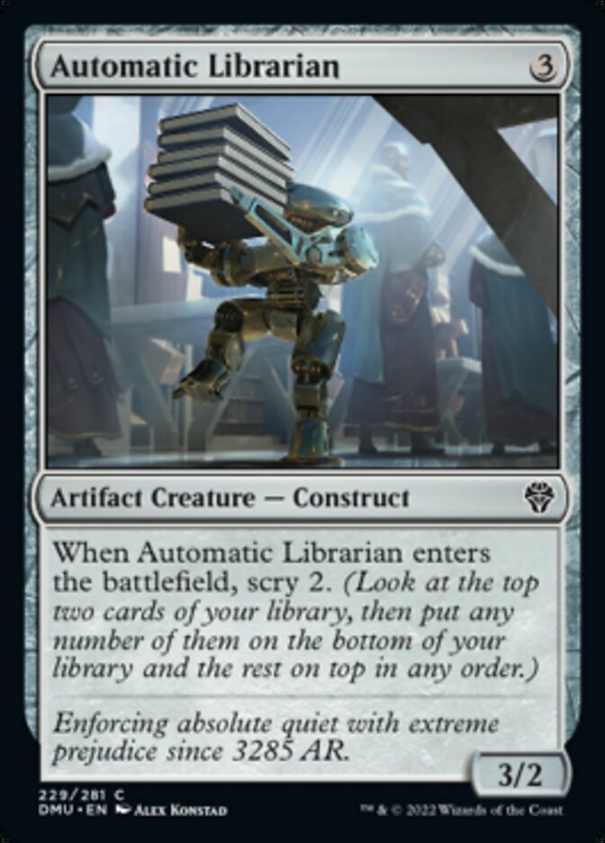 Automatic Librarian [Dominaria United] | Devastation Store