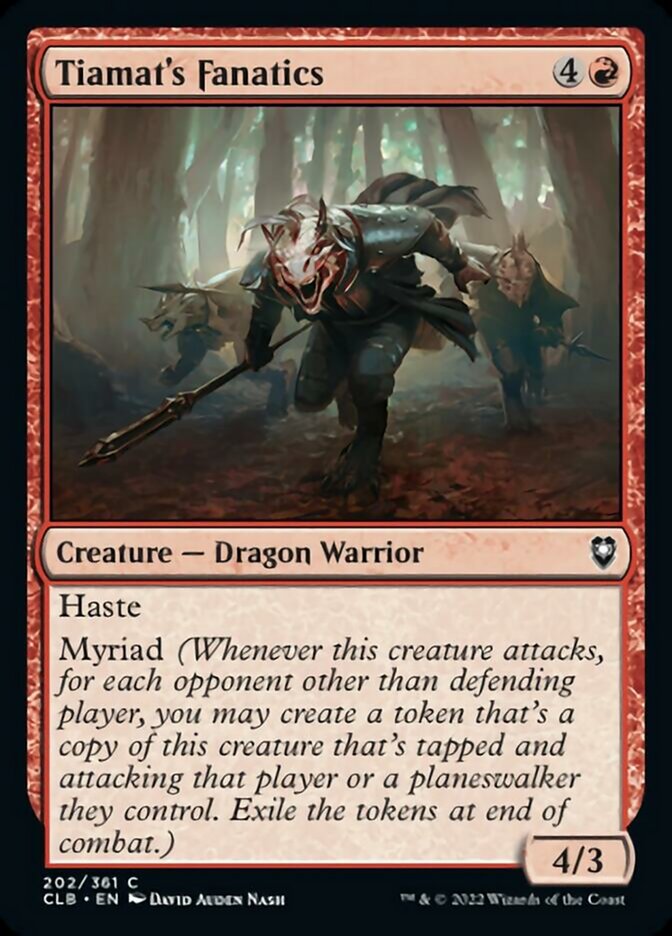 Tiamat's Fanatics [Commander Legends: Battle for Baldur's Gate] | Devastation Store