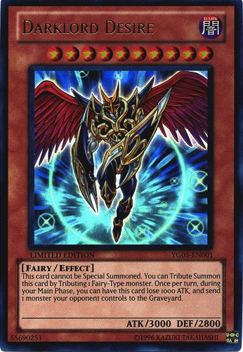 Darklord Desire [YG05-EN001] Ultra Rare | Devastation Store