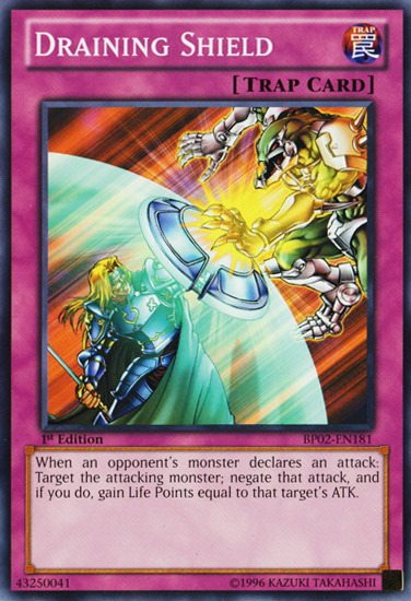 Draining Shield [BP02-EN181] Common | Devastation Store
