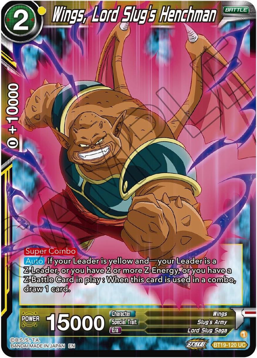 Wings, Lord Slug's Henchman (BT19-120) [Fighter's Ambition] | Devastation Store