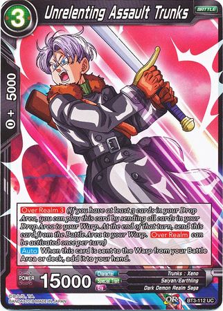 Unrelenting Assault Trunks [BT3-112] | Devastation Store