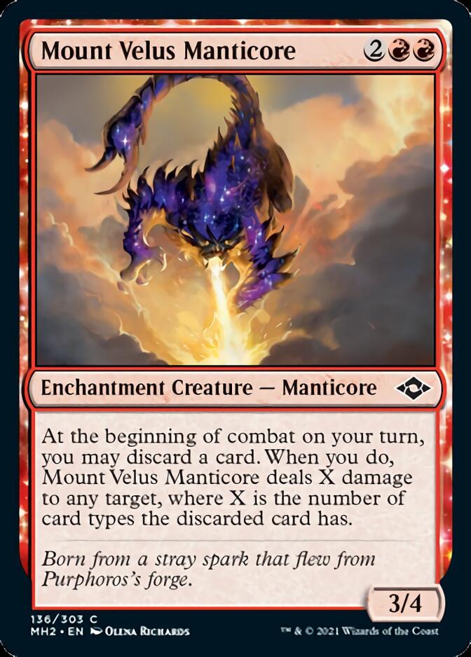 Mount Velus Manticore [Modern Horizons 2] | Devastation Store