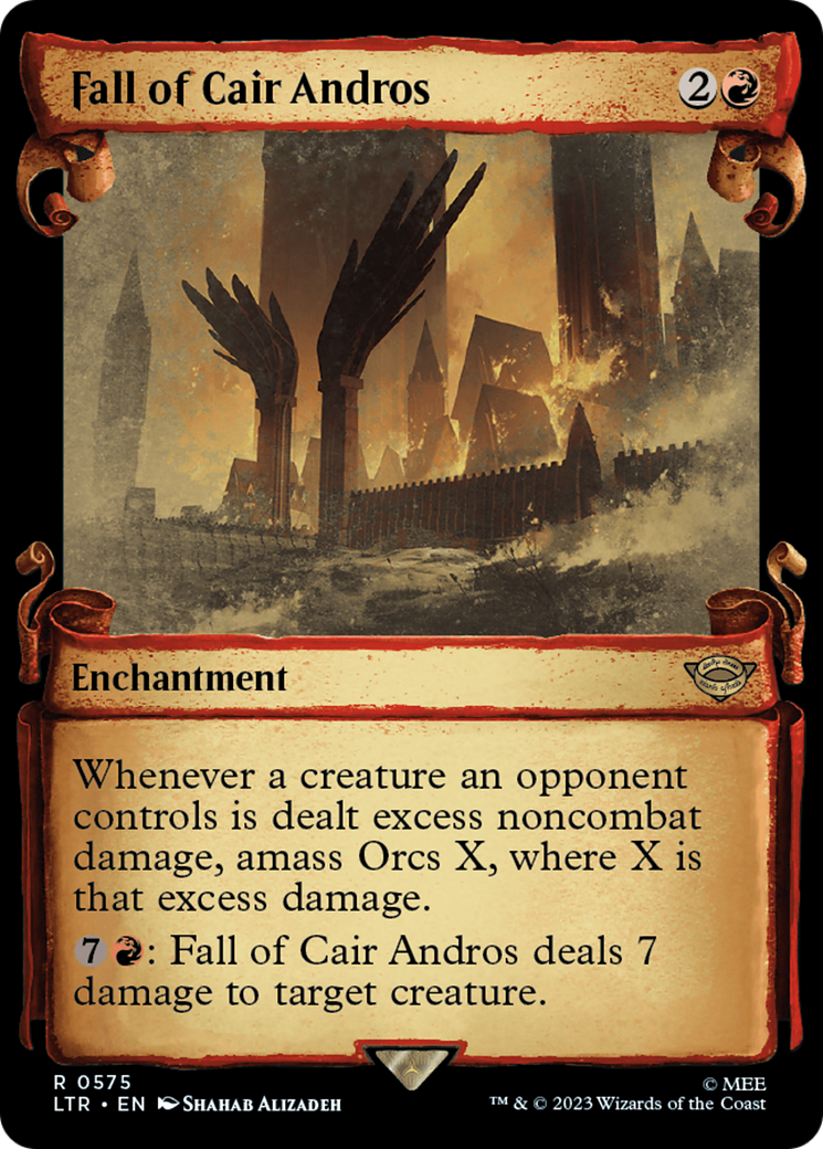Fall of Cair Andros [The Lord of the Rings: Tales of Middle-Earth Showcase Scrolls] | Devastation Store