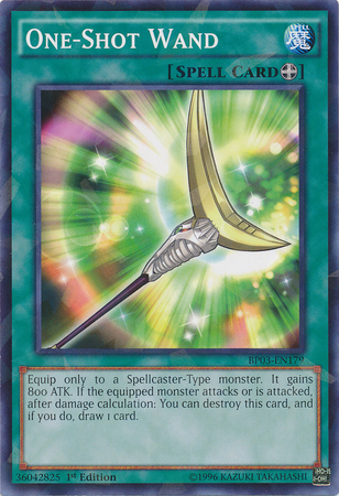 One-Shot Wand [BP03-EN179] Shatterfoil Rare | Devastation Store