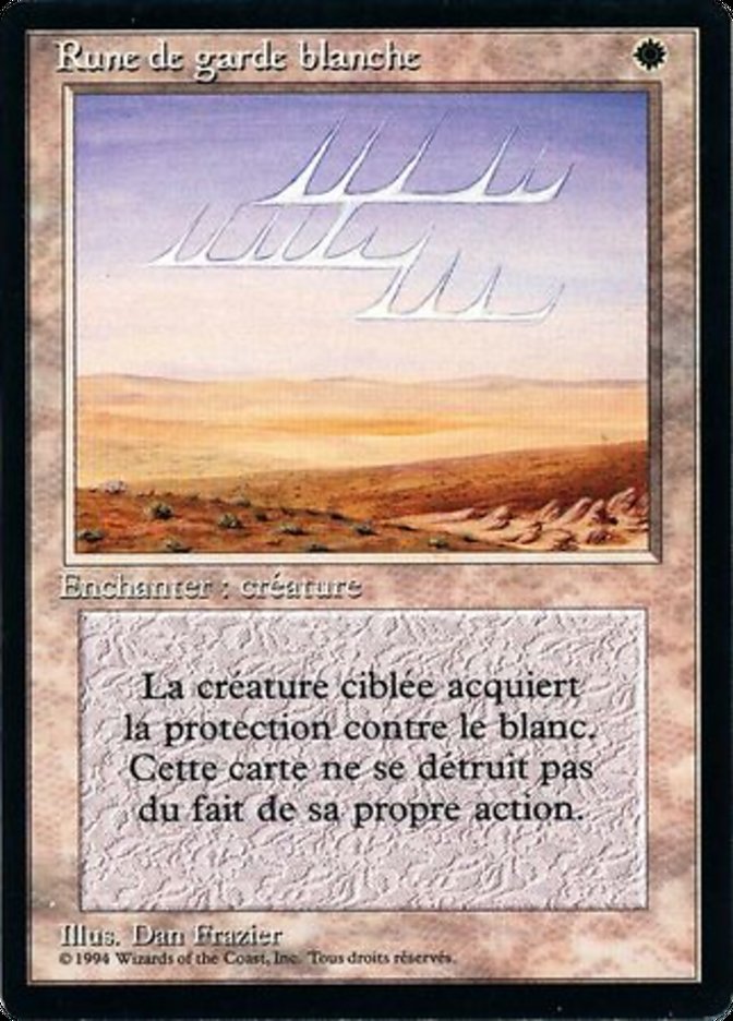 White Ward [Foreign Black Border] | Devastation Store