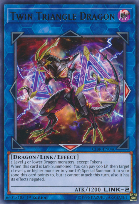 Twin Triangle Dragon [CIBR-EN046] Rare | Devastation Store