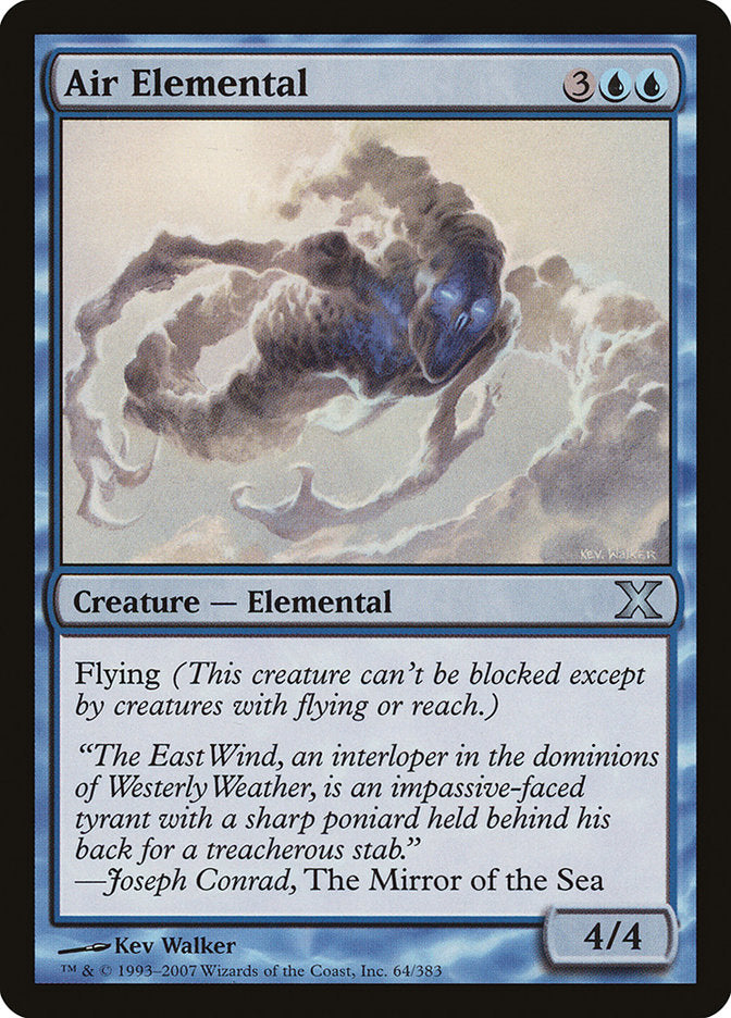 Air Elemental [Tenth Edition] | Devastation Store