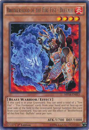 Brotherhood of the Fire Fist - Buffalo [MP14-EN015] Rare | Devastation Store