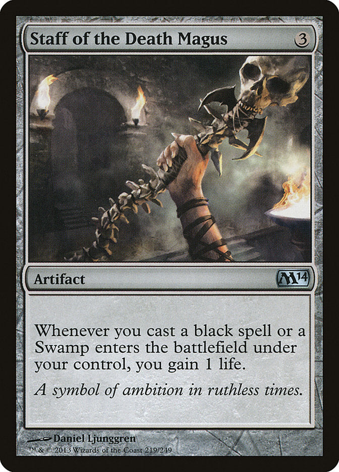 Staff of the Death Magus [Magic 2014] - Devastation Store | Devastation Store