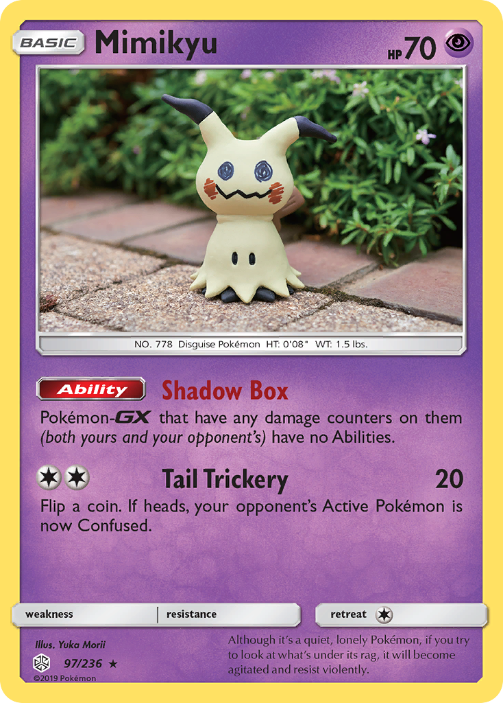 Mimikyu (97/236) [Sun & Moon: Cosmic Eclipse] | Devastation Store