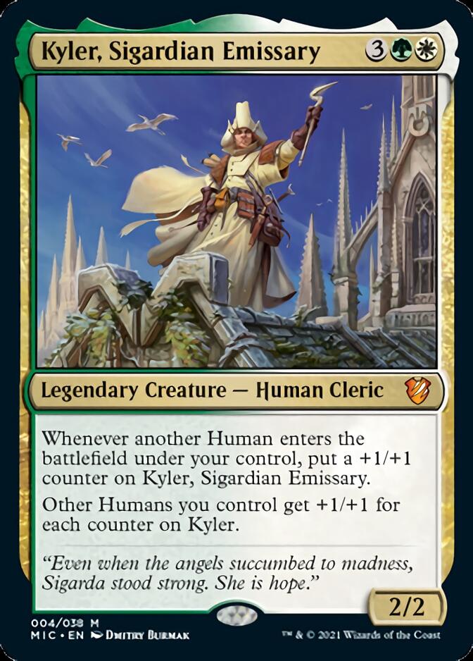Kyler, Sigardian Emissary [Innistrad: Midnight Hunt Commander] | Devastation Store