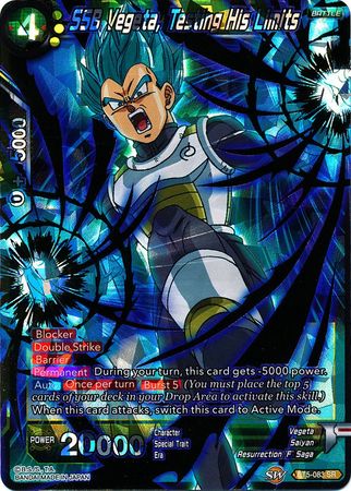 SSB Vegeta, Testing His Limits (BT5-083) [Miraculous Revival] | Devastation Store