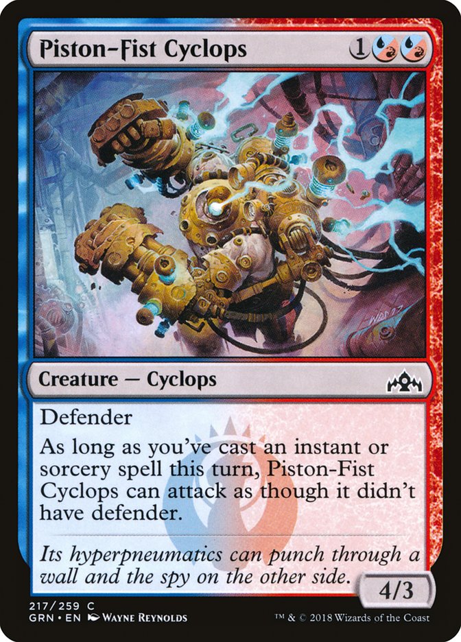 Piston-Fist Cyclops [Guilds of Ravnica] - Devastation Store | Devastation Store