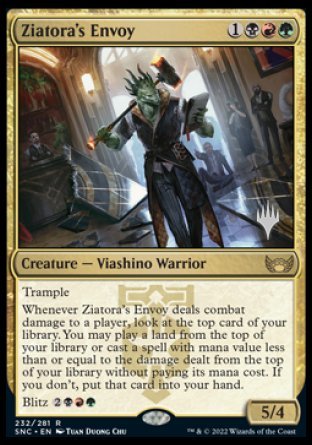 Ziatora's Envoy (Promo Pack) [Streets of New Capenna Promos] | Devastation Store