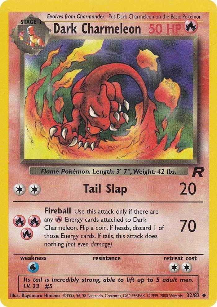 Dark Charmeleon (32/82) [Team Rocket Unlimited] | Devastation Store
