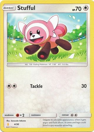 Stufful (4/30) [Sun & Moon: Trainer Kit - Alolan Raichu] | Devastation Store