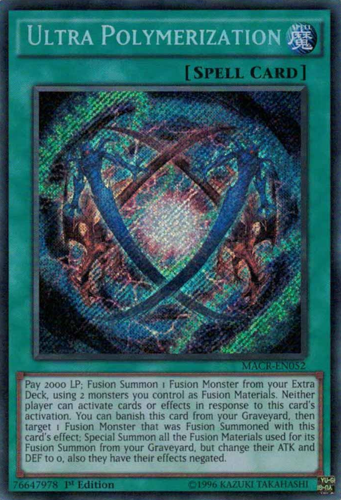 Ultra Polymerization [MACR-EN052] Secret Rare | Devastation Store