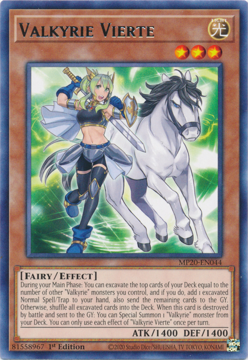 Valkyrie Vierte [MP20-EN044] Rare | Devastation Store