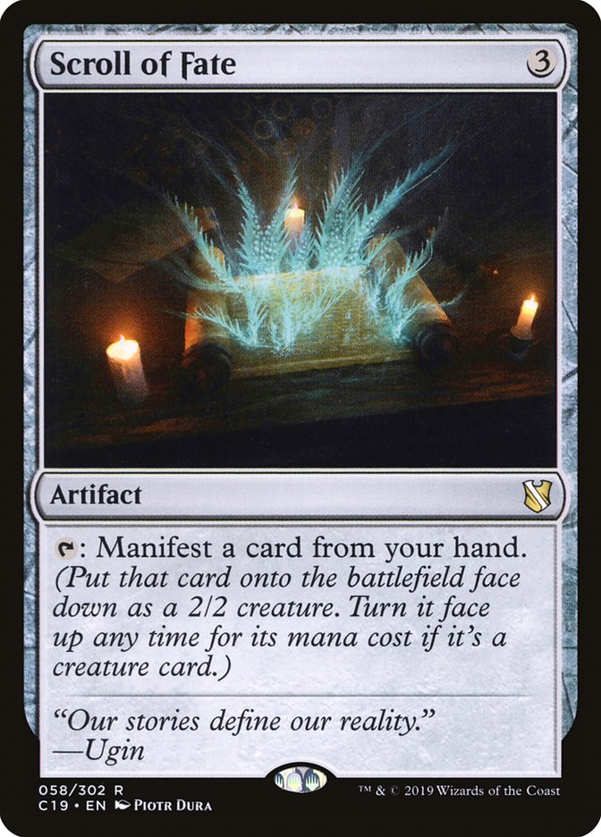 Scroll of Fate [Commander 2019] | Devastation Store