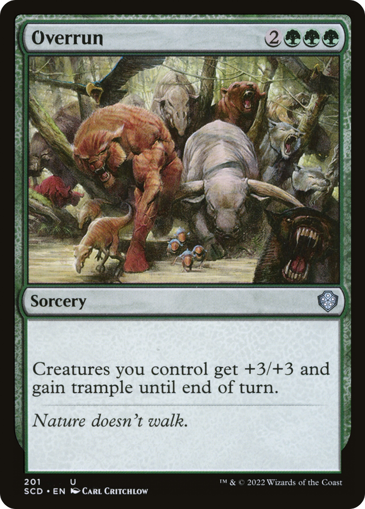 Overrun [Starter Commander Decks] | Devastation Store