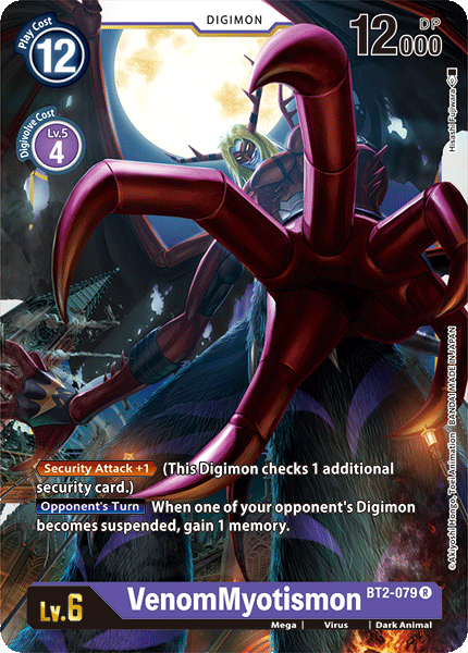 VenomMyotismon [BT2-079] [Release Special Booster Ver.1.0] | Devastation Store