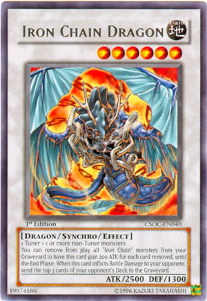 Iron Chain Dragon [CSOC-EN040] Rare | Devastation Store