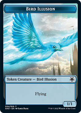 Bird Illusion // Demon Double-sided Token [Game Night: Free-for-All] | Devastation Store