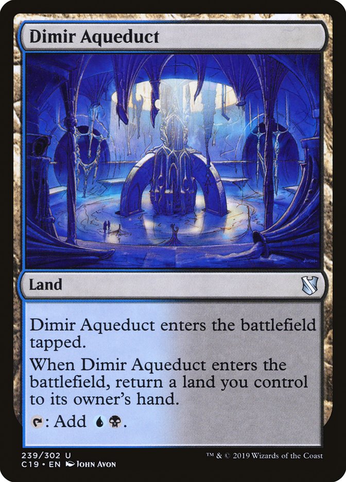 Dimir Aqueduct [Commander 2019] | Devastation Store