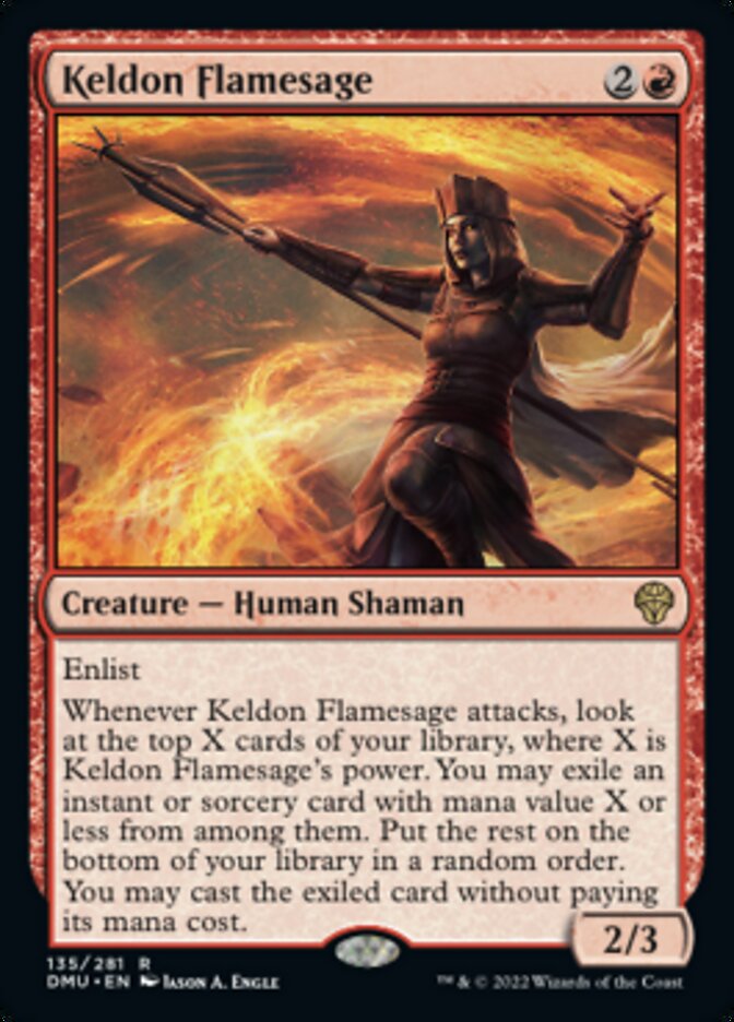 Keldon Flamesage [Dominaria United] | Devastation Store