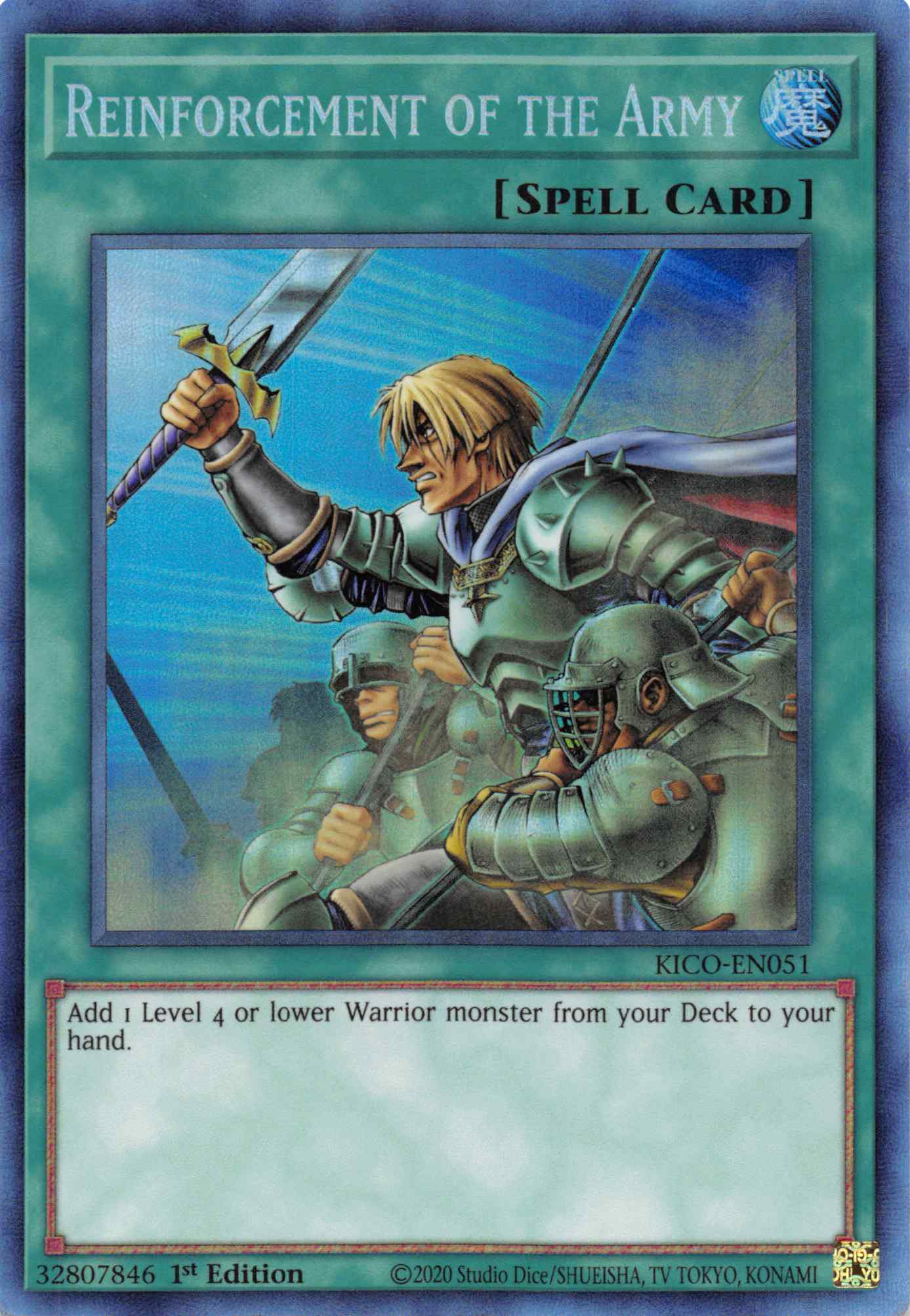 Reinforcement of the Army (Collector's Rare) [KICO-EN051] Collector's Rare | Devastation Store
