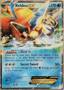 Keldeo EX (49/149) (Darkrai Deck - Jason Klaczynski) [World Championships 2013] | Devastation Store