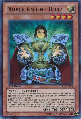 Noble Knight Borz [SHSP-EN085] Super Rare | Devastation Store