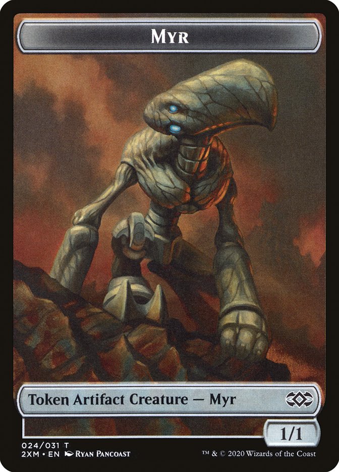 Myr (024/031) [Double Masters Tokens] | Devastation Store