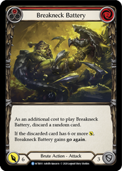 Breakneck Battery (Red) [WTR011] Unlimited Edition Rainbow Foil - Devastation Store | Devastation Store