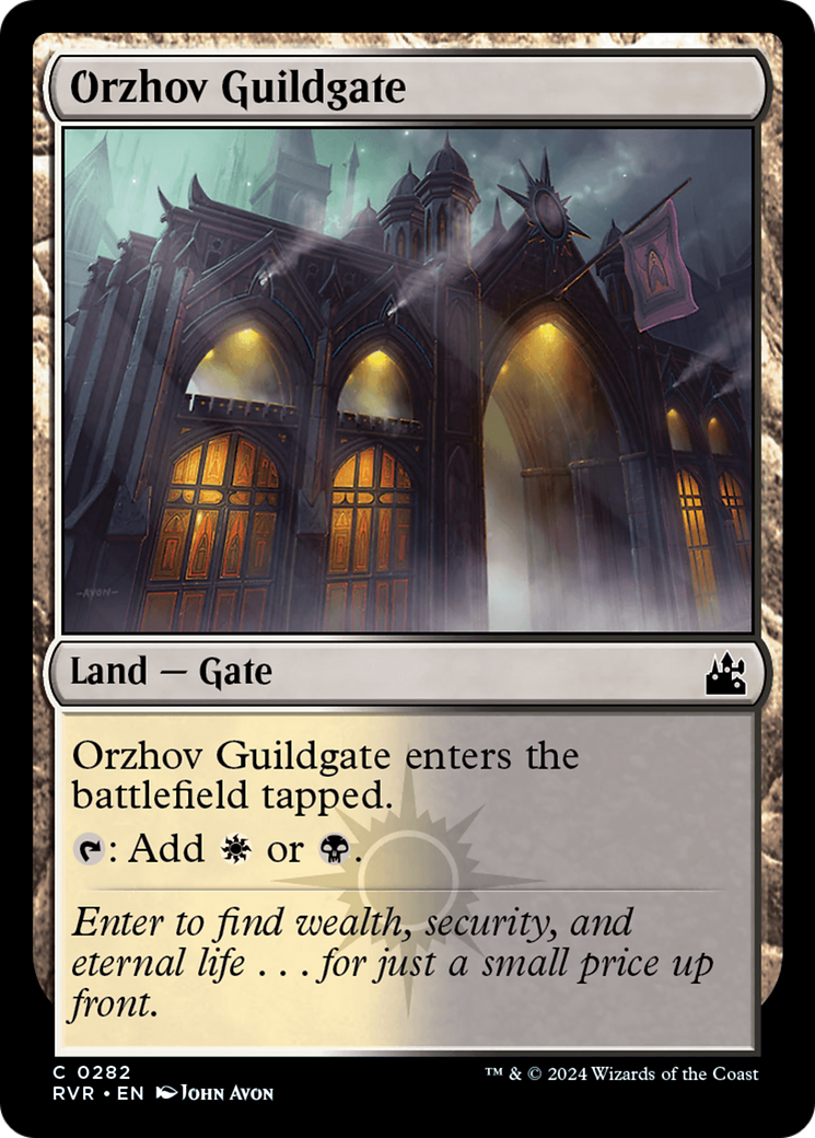 Orzhov Guildgate [Ravnica Remastered] | Devastation Store