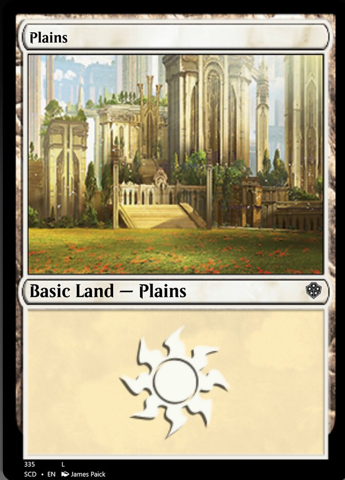 Plains (335) [Starter Commander Decks] | Devastation Store