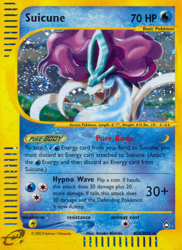 Suicune (H25/H32) [Aquapolis] | Devastation Store