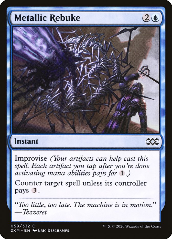 Metallic Rebuke [Double Masters] | Devastation Store