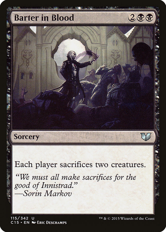 Barter in Blood [Commander 2015] - Devastation Store | Devastation Store