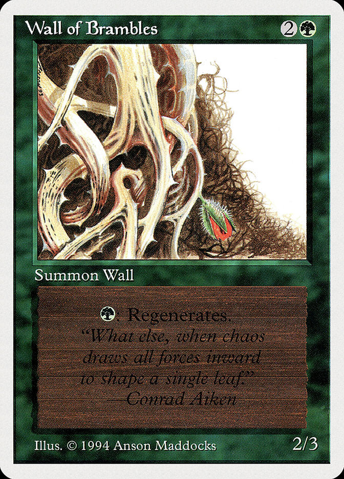 Wall of Brambles [Summer Magic / Edgar] | Devastation Store