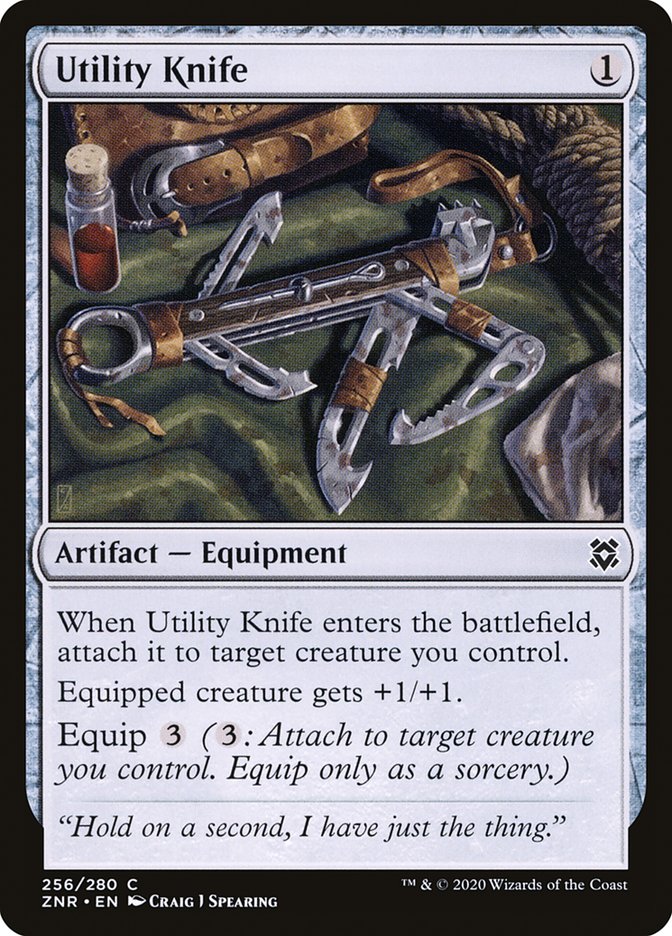 Utility Knife [Zendikar Rising] | Devastation Store
