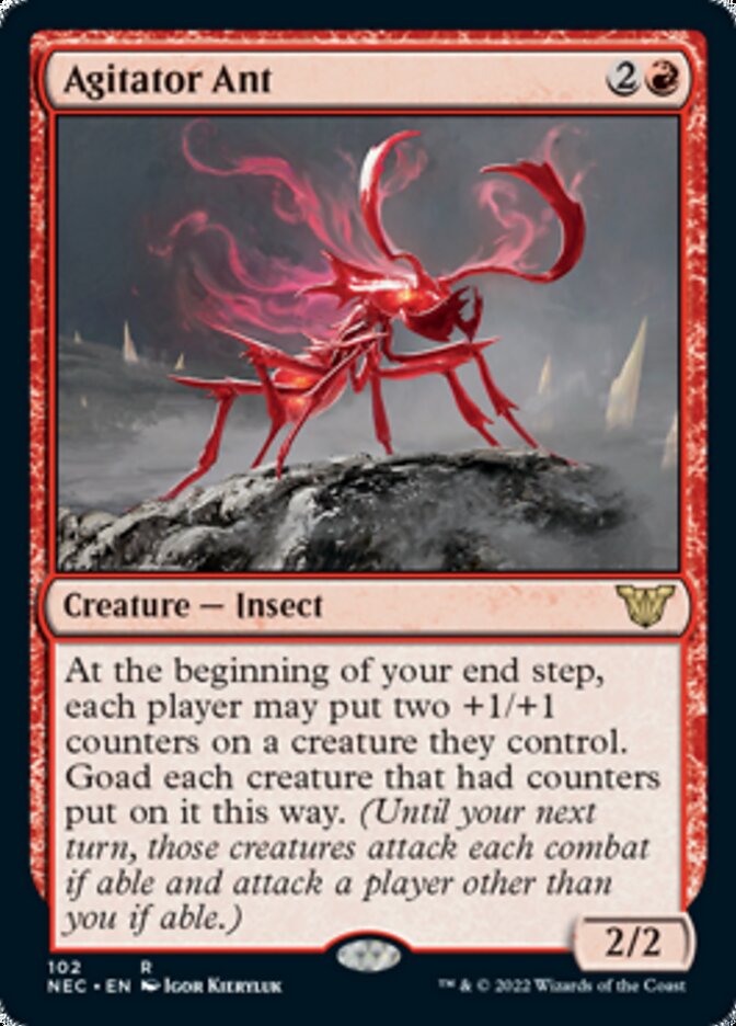 Agitator Ant [Kamigawa: Neon Dynasty Commander] | Devastation Store