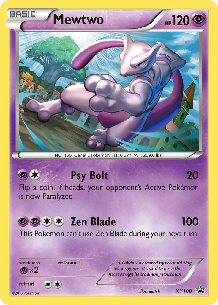 Mewtwo (XY100) [XY: Black Star Promos] | Devastation Store