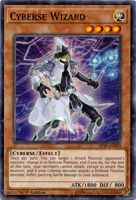 Cyberse Wizard [SP18-EN003] Starfoil Rare | Devastation Store