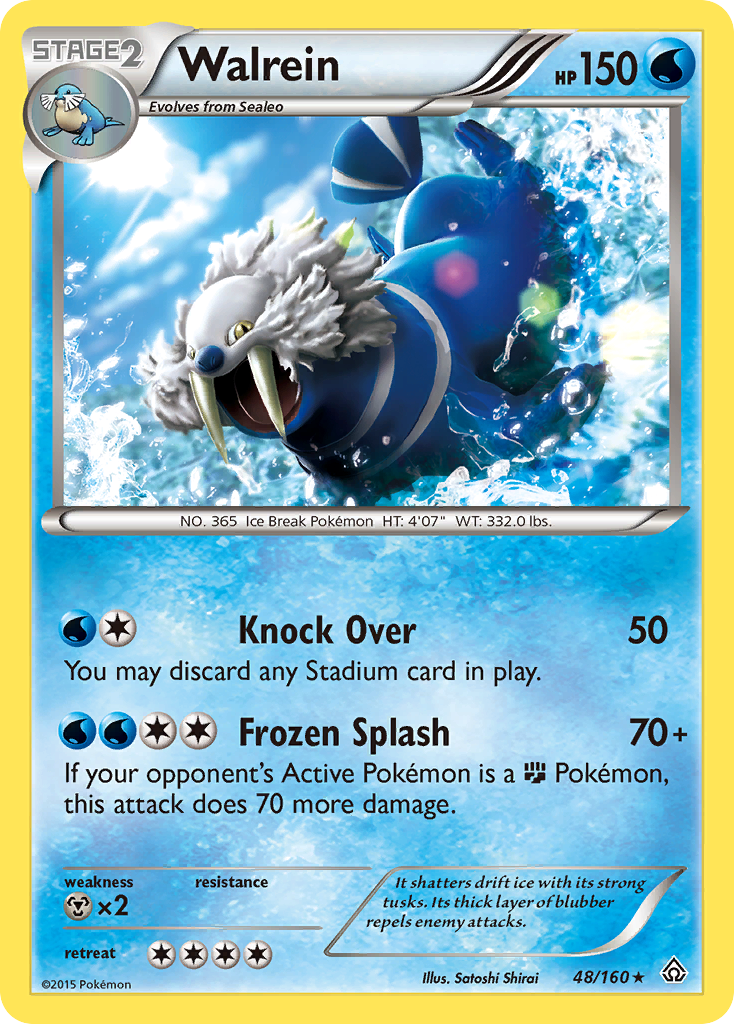 Walrein (48/160) [XY: Primal Clash] | Devastation Store