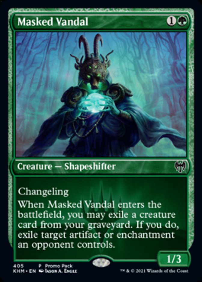 Masked Vandal [Kaldheim Promos] | Devastation Store