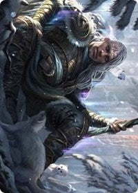 Jorn, God of Winter Art Card [Kaldheim: Art Series] | Devastation Store