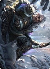 Jorn, God of Winter Art Card [Kaldheim: Art Series] | Devastation Store